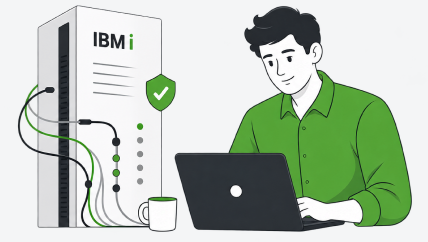 Confident operator with a well-documented IBM i system