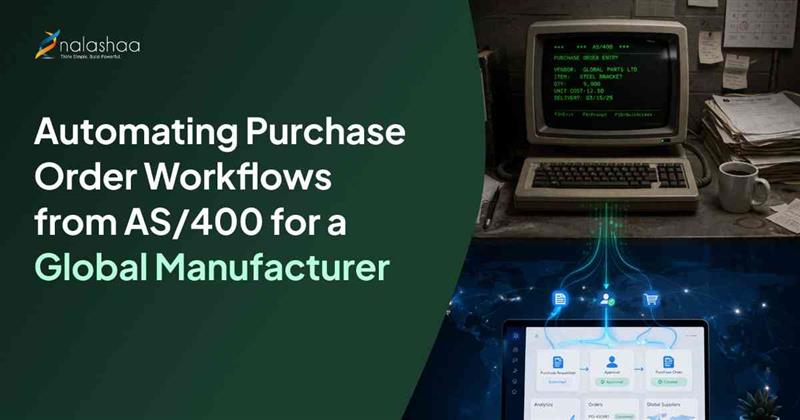 Automating Purchase Order Workflows from AS/400 for a Global Manufacturer