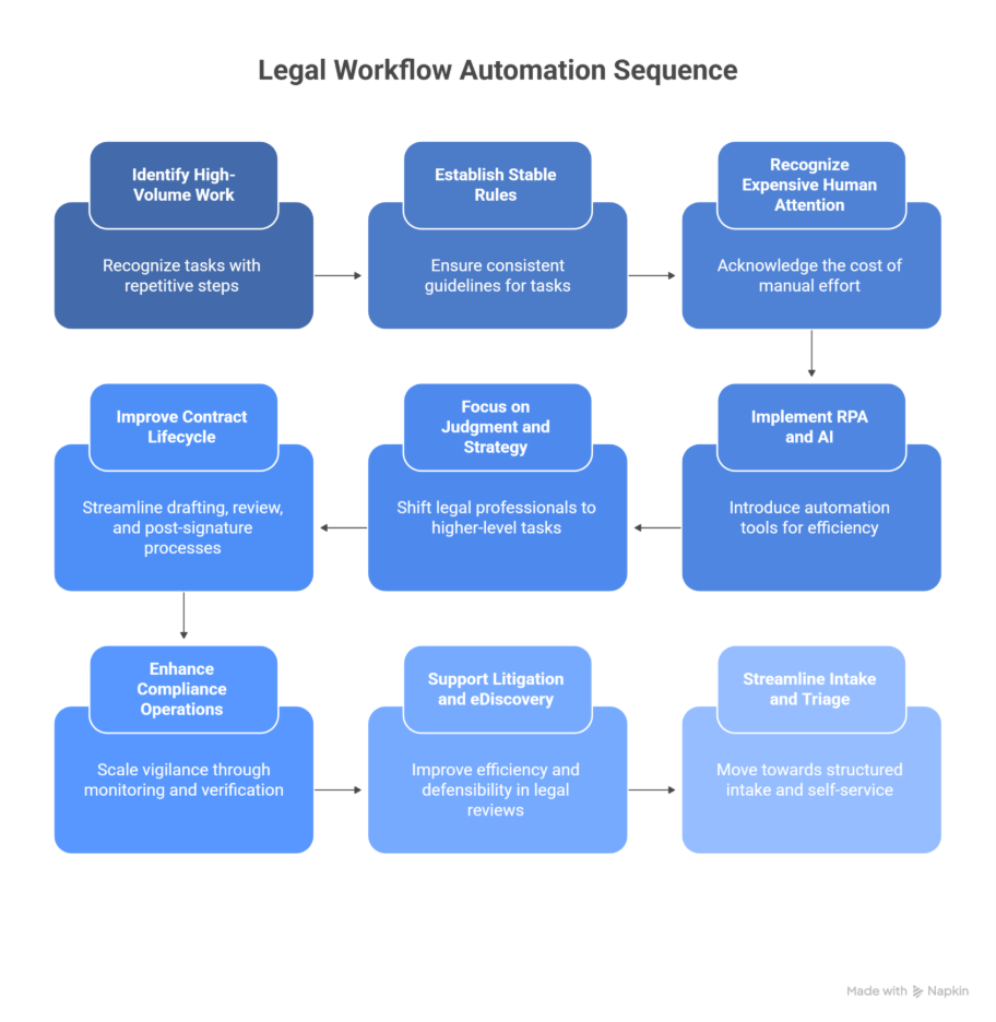 RPA-AI Driven Automation in Legal Industry