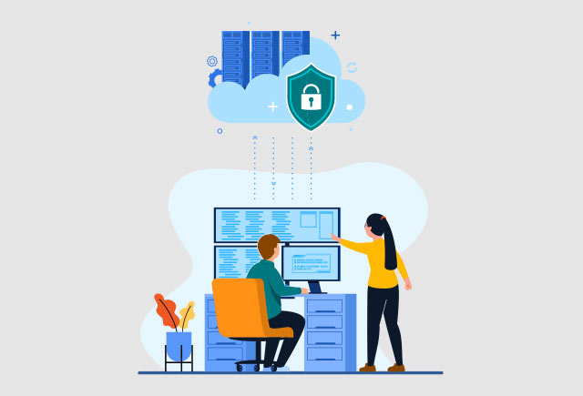 Team discussing over Cloud Native Engineering Security Trends