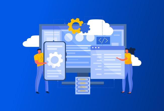 Professionals working on Custom Data Engineering