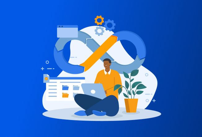 Person working on tools and Strategies for Success in DevOps Microservices