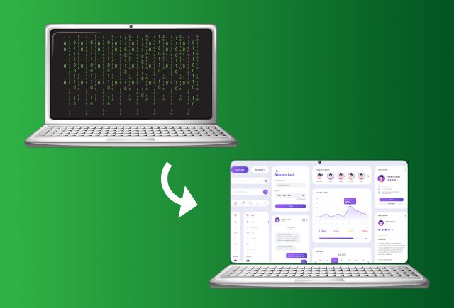 AS/400 Green Screen to GUI for Advanced Functionalities