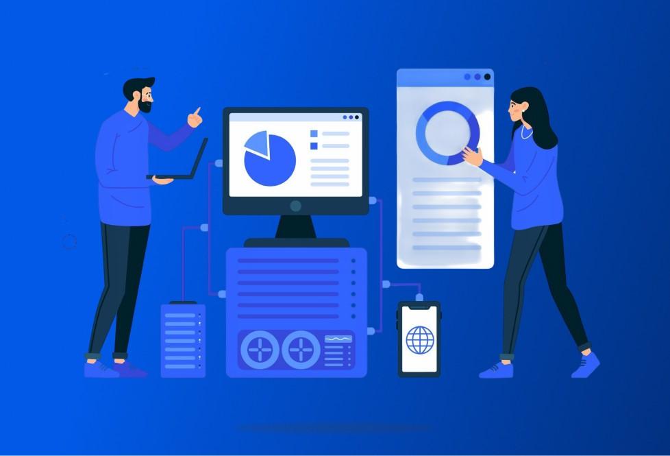 A five-phase SaaS scaling roadmap matrix mapping actions across four workstreams: Monitoring, Performance, Architecture, and Delivery. Phases progress from deploying APM and Redis caching through module decoupling and CI/CD automation to auto-scaling and horizontal scale enablement. 

 
