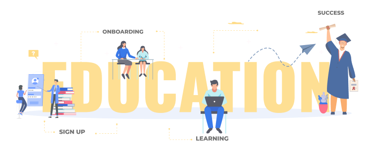 People utilizing edtech mobile app which is advanced for education industry