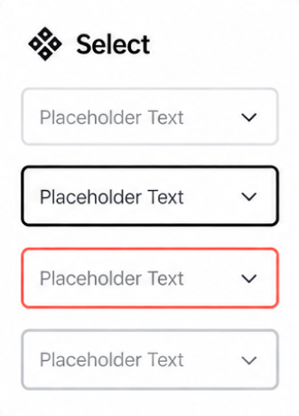 Interface detail from a redesigned workflow